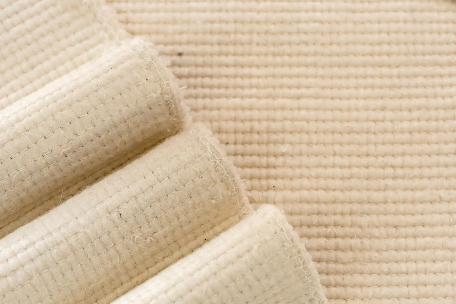 Paño blanco extra suave Banderita, detalle del tejido